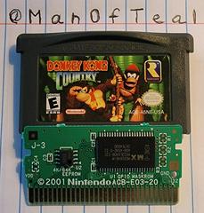 Cartridge And Motherboard  | Donkey Kong Country GameBoy Advance