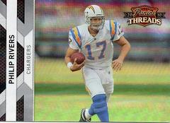 Philip Rivers Football Cards 2010 Panini Threads Prices