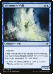 Mnemonic Wall [Foil] Magic Conspiracy Take the Crown Prices