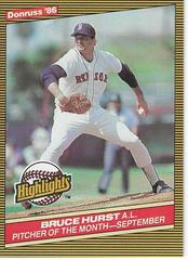 Bruce Hurst #47 Baseball Cards 1986 Donruss Highlights Prices