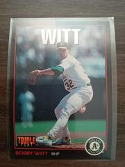Bobby Witt #141 Baseball Cards 1993 Panini Donruss Triple Play Prices
