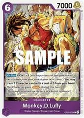 Monkey D. Luffy [Dash Pack] OP03-070 One Piece Pillars of Strength Prices