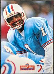 Warren Moon #448 Football Cards 1992 Pro Line Profiles Prices