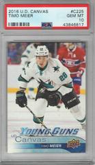 Timo Meier Hockey Cards 2016 Upper Deck Canvas Prices
