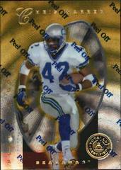 Chris Warren [Platinum Gold] #83 Football Cards 1997 Pinnacle Totally Certified Prices