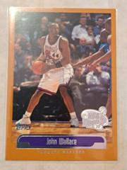 John Wallace Basketball Cards 1999 Topps NBA Tipoff Prices