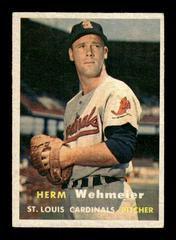 Herm Wehmeier #81 Baseball Cards 1957 Topps Prices