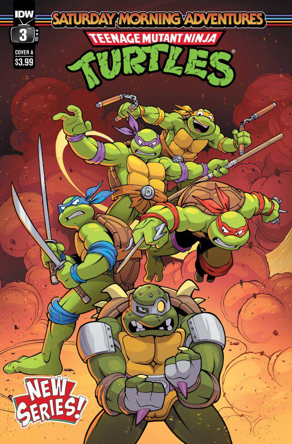 Teenage Mutant Ninja Turtles: Saturday Morning Adventures Continued #3 (2023) Comic Books Teenage Mutant Ninja Turtles: Saturday Morning Adventures Continued