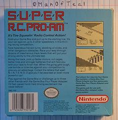 Box Back | Super R.C. Pro-Am GameBoy
