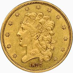 1837 Coins Classic Head Half Eagle Prices