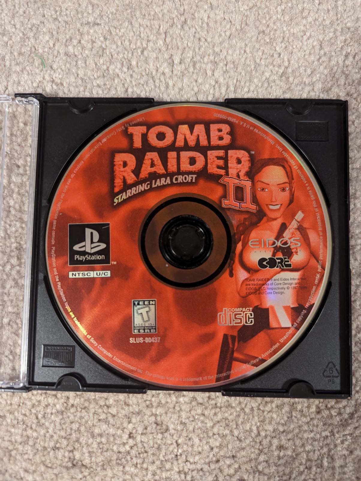 Tomb Raider 2 – Sous-verre/crayon Board Japon – PlayStation – État Très Bon