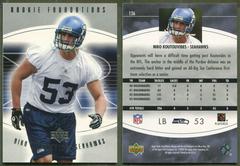 Niko Koutouvides Football Cards 2004 Upper Deck Foundations Prices
