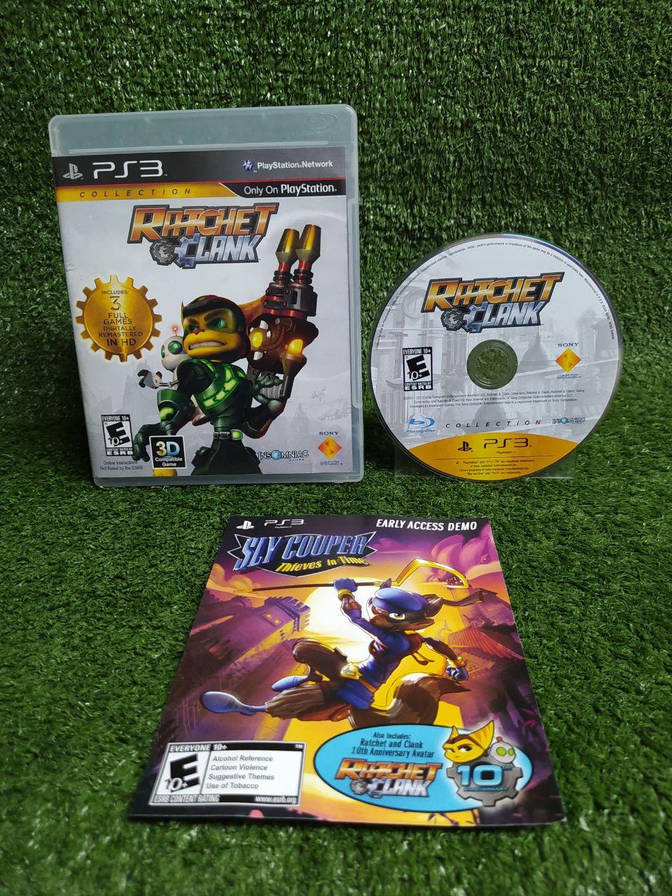 Ratchet & Clank Collection Item, Box, and Manual Playstation 3