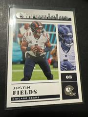 Justin Fields #24 Football Cards 2022 Panini Chronicles Prices