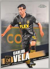 Carlos Vela Soccer Cards 2022 Topps Chrome MLS Prices