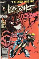 Longshot [Newsstand] #6 (1986) Comic Books Longshot Prices