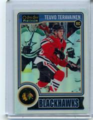 Teuvo Teravainen [White Ice] #157 Hockey Cards 2014 O-Pee-Chee Platinum Prices