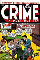 Crime Does Not Pay #56 (1947) Comic Books Crime Does Not Pay Prices