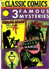 Classic Comics [HRN 22] #21 (1944) Comic Books Classic Comics Prices