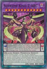 Supreme King Z-ARC YuGiOh Legendary Duelists: Magical Hero Prices