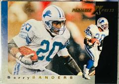 Barry Sanders Football Cards 1997 Pinnacle X Press Prices
