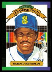 Harold Reynolds [Diamond Kings] #21 Baseball Cards 1989 Donruss Prices