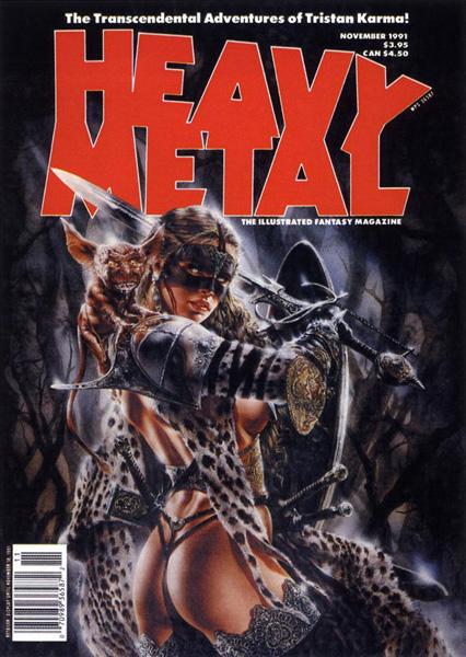 Heavy Metal #135 (1991) Comic Books Heavy Metal