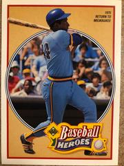1975 Move To Milwaukee Baseball Cards 1991 Upper Deck Heroes Prices
