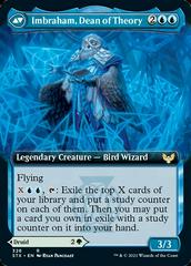 Imbraham, Dean Of Theory [Extended Art Foil] | Kianne, Dean of Substance & Imbraham, Dean of Theory [Extended Art Foil] Magic Strixhaven School of Mages
