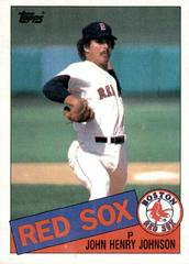 John Henry Johnson #734 Baseball Cards 1985 Topps Prices