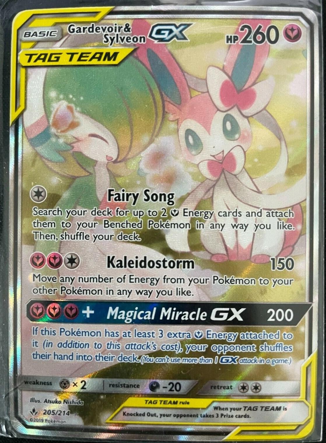 Gardevoir & Sylveon GX #205 Prices | Pokemon Unbroken Bonds | Pokemon Cards