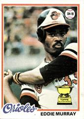Eddie Murray #36 Baseball Cards 1978 Topps Prices