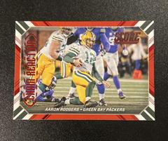 Aaron Rodgers [Red] Football Cards 2016 Panini Score Chain Reaction Prices