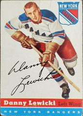 Danny Lewicki #23 Hockey Cards 1954 Topps Prices