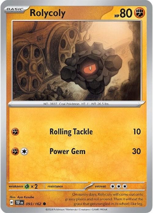 Rolycoly #93 Prices | Pokemon Temporal Forces | Pokemon Cards