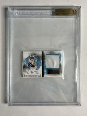 Christian McCaffrey [Patch Autograph Turquoise] #111 Football Cards 2017 Panini Origins Prices