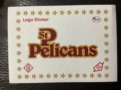 Pelicans Logo Sticker Baseball Cards 1990 Pacific Senior League Prices