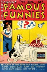 Famous Funnies #182 (1949) Comic Books Famous Funnies Prices