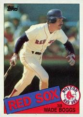 Wade Boggs #350 Baseball Cards 1985 Topps Prices