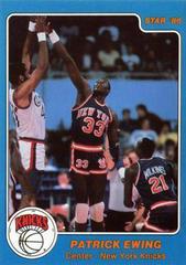 Patrick Ewing #166 Basketball Cards 1986 Star Prices