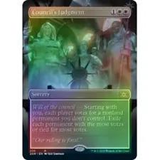 Council's Judgment [Promo Foil] Magic Double Masters Prices