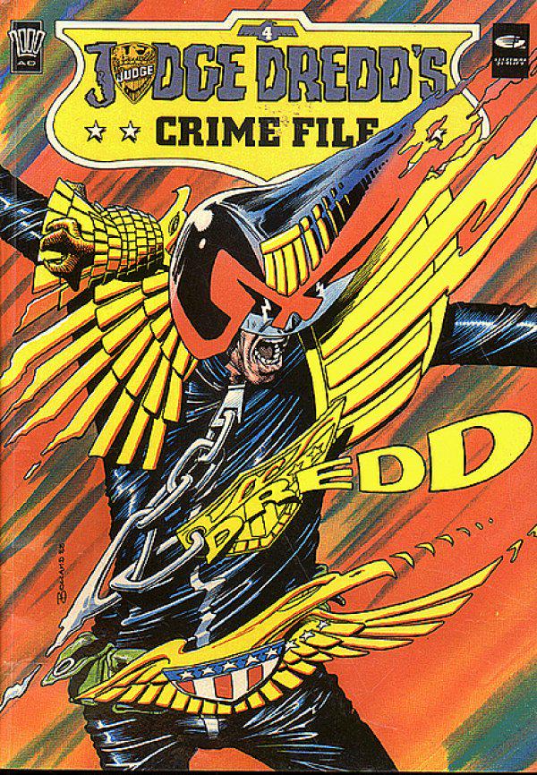 Judge Dredd's Crime File Vol. 4 [Paperback] (1989) Comic Books Judge Dredd's Crime File