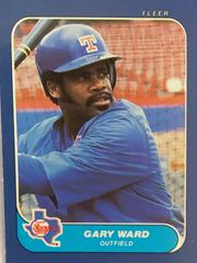 Gary Ward #113 Baseball Cards 1986 Fleer Mini Prices