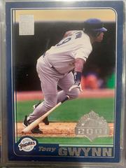 Tony Gwynn #70 Baseball Cards 2001 Topps Opening Day Prices