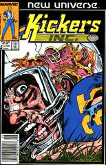 Kickers, Inc. [Newsstand] #8 (1987) Comic Books Kickers Inc Prices