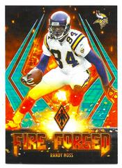 Randy Moss [Teal] Football Cards 2021 Panini Phoenix Fire Forged Prices