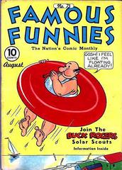 Famous Funnies #73 (1940) Comic Books Famous Funnies Prices