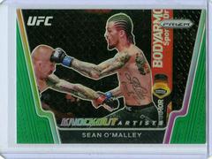 Sean O'Malley [Green] #21 Ufc Cards 2021 Panini Prizm UFC Knockout Artists Prices