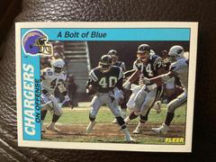 A Bolt of Blue Offense #9 Football Cards 1988 Fleer Team Action Prices