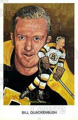 Bill Quackenbush Hockey Cards 1983 Hall of Fame Postcards Prices